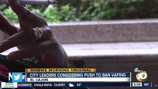 City leaders considering push to ban vaping